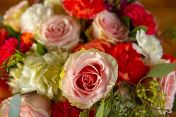 Rose Bouquet - table decoration