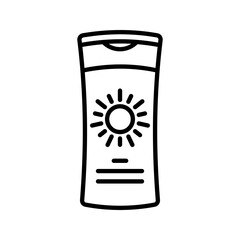 Lotion icon. sign for mobile concept and web design. vector illustration