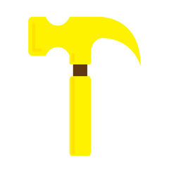 hammer icon flat png. tools engineering