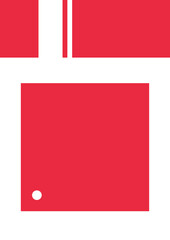 Abstract pattern from rectangular and square shapes