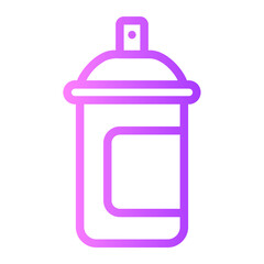 spray can gradient icon