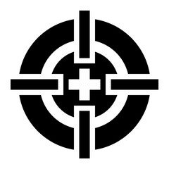 Icon Focus With Style Glyph