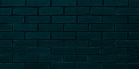 Blue brick wall texture background style vintage brown brick wall