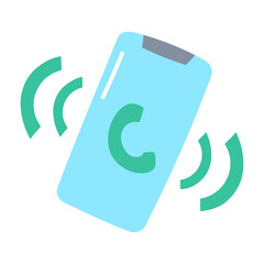 smartphone call device communication technology gadget mobile gradient icon