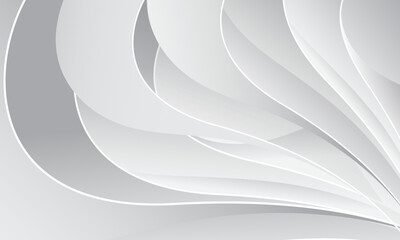 White 3D Abstract Background Collection 2. Vector. Abstract Background.  Design. Black And White