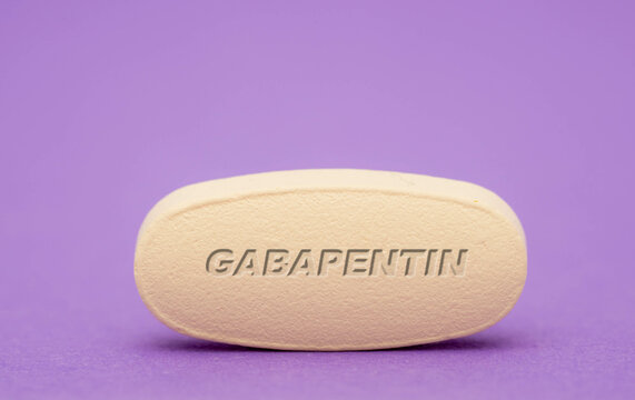 Gabapentin Pharmaceutical medicine pills  tablet  Copy space. Medical concepts.