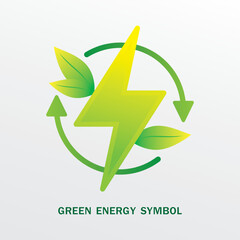 renewable energy graphic symbol vector