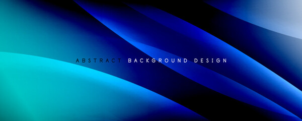 Dynamic trendy simple fluid color gradient abstract background with line effects. Vector Illustration For Wallpaper, Banner, Background, Card, Book Illustration, landing page