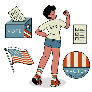 Voting Ballot Elections Woman