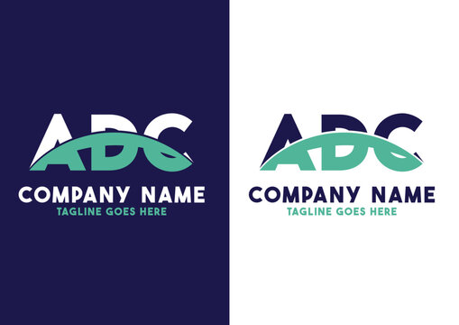 Letter ADC logo design vector template, ADC logo