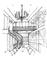 Drawing Interior Design