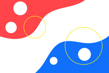 Abstract modern pastel color backgrounds. Abstract shapes illustration.