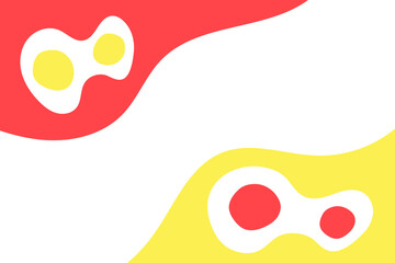 Abstract modern pastel color backgrounds. Abstract shapes illustration.