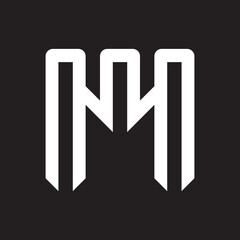 Letter M logo design. Branding identity corporate vector M icon and logo.