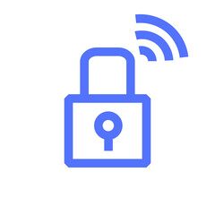 protection internet of things line icon