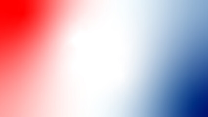 abstract red white blue tricolor flag gradient background