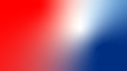 abstract red white blue tricolor flag gradient background