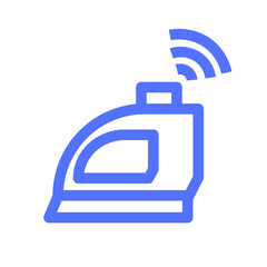 wireless housekeeping internet of things line icon