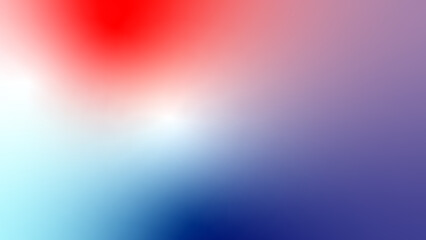 abstract red white blue tricolor flag gradient background