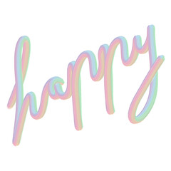 pastel oil paint cutie element happy