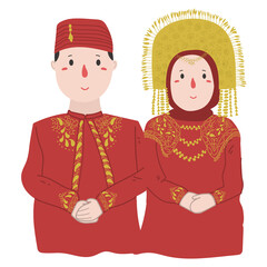 wedding couple indonesian