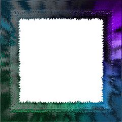 Obraz premium Abstract transparent gradient grunge texture border element.