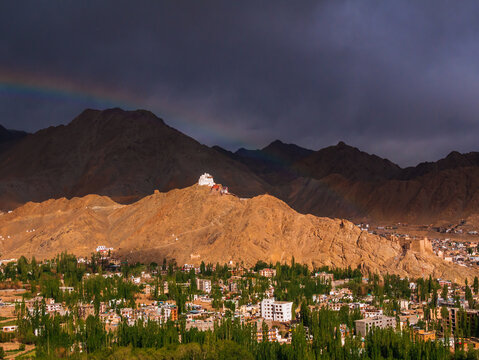 Namgyal Tsemo Monastery In Leh, Ladakh Region