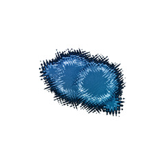 Abstract transparent grunge texture element.