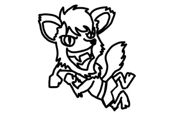 Halloween Character - Werewolf