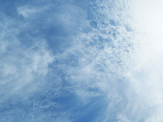 Clouds look like ocean waves. cloud formation that appeared to look like an ocean in the sky.