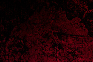 Dark red grunge concrete texture background