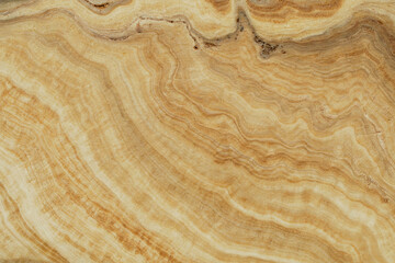 The marble layers that have been deposited together for a long time.