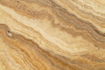 The marble layers that have been deposited together for a long time.