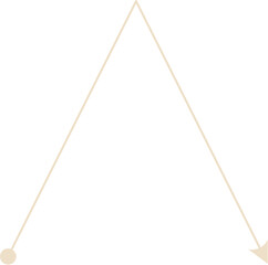 Minimal Thin Arrow Vector Illustration