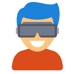 People using Virtual reality headset