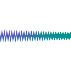 Abstract transparent waveform texture element.