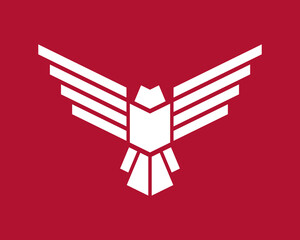 Bird logo. Suitable to use for military, e-sports, or bird community