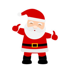 santa claus cartoon character, santa illustration