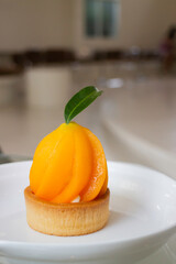 Mayongchid or marian plum cheese pie