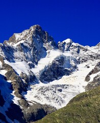 montagne glacier la meige village de la grave hautes alpes france