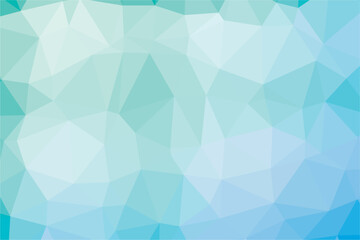 Obraz premium Bright color polygon pattern. Low poly design 