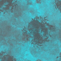 blue seamless abstract pattern background fabric design print wrapping paper digital illustration texture wallpaper watercolor paint