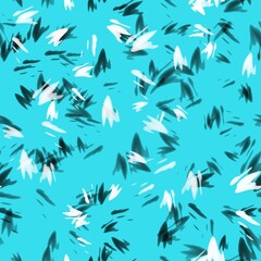 leaves seamless abstract pattern background fabric design print wrapping paper digital illustration texture wallpaper watercolor paint