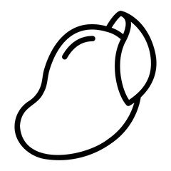 mango line icon