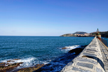 The charming little port of Collioure on the Vermeil coast, in Occitania