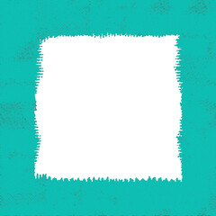 Abstract transparent grunge texture border element.