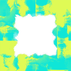 Obraz premium Abstract transparent halftone grunge texture border element.