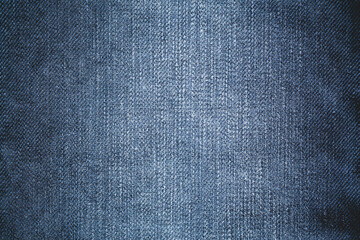 Blue jeans texture for background. Denim background