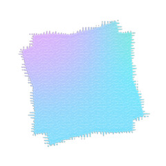 Obraz premium Abstract transparent glitch art texture element.