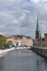 Obraz premium Copenhagen harbour view